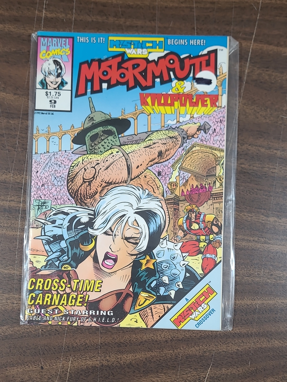 Marvel Comics: Motormouth & Killpower #9 Comic Book February 1992 Bagged